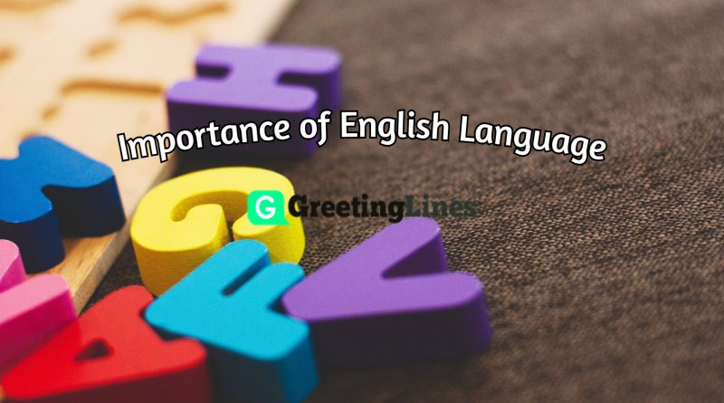Essay on Importance of English Language 2022