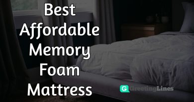 Best Affordable Memory Foam Mattress