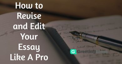 How to Revise and Edit Your Essay Like A Pro