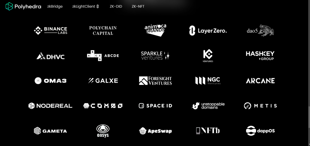 Polyhedra Network Potential Airdrop biggest Investors are Binance Labs, Animoca Brand, Polychain